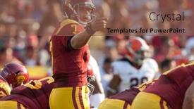  Presentation with memorial - Colorful theme enhanced with los-angeles-sep-17-usc backdrop and a violet colored foreground