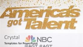  Presentation with talent - PPT layouts enhanced with los-angeles-sep-18-atmosphere background and a white colored foreground