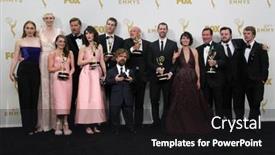  Presentation with game thrones - PPT layouts having los-angeles-sep-20-game background and a black colored foreground