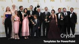  Presentation with game thrones - Audience pleasing slide set consisting of los-angeles-sep-20-game backdrop and a black colored foreground