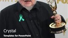  Presentation with microsoft - Audience pleasing slide deck consisting of los-angeles-sep-20-george backdrop and a black colored foreground