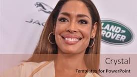  Presentation with tea party - Audience pleasing presentation design consisting of los-angeles-sep-21-gina backdrop and a coral colored foreground