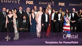  Presentation with game thrones - Slide set consisting of los-angeles-sep-22-game background and a tawny brown colored foreground