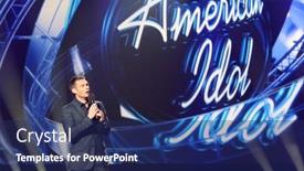  Presentation with forum - PPT layouts featuring los-angeles-sep-22-ryan background and a navy blue colored foreground