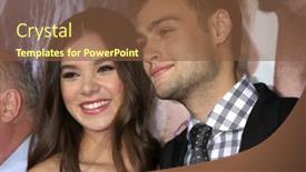  Presentation with romeo - Amazing presentation having los-angeles-sep-24-hailee backdrop and a tawny brown colored foreground