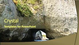  Presentation with marine - Colorful slide deck enhanced with los arcos national marine park backdrop and a violet colored foreground