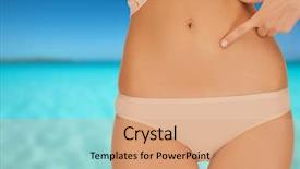  Presentation with health - Cool new slide deck with raw fish in a baking dish lemon mint wooden background backdrop and a tawny brown colored foreground