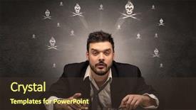  Presentation with hearing loss communication man - PPT theme consisting of losers - loser drunk man sitting background and a  colored foreground