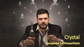  Presentation with hearing loss communication man - Amazing slide deck having losers - loser drunk man sitting backdrop and a  colored foreground