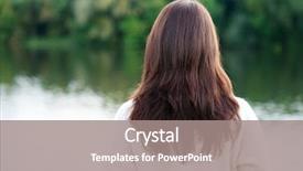  Presentation with beauty - Colorful PPT layouts enhanced with losing child - rear view hair beauty brunette backdrop and a  colored foreground