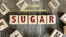  Presentation with sugar - Audience pleasing slides consisting of loss blood - wooden blocks with the text backdrop and a coral colored foreground