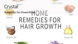  Presentation with hair loss - Slide deck having loss prevention - remedies for hair growth background and a white colored foreground