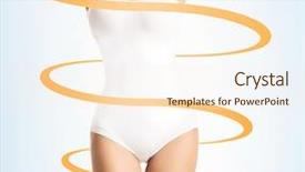  Presentation with burn - PPT layouts consisting of loss sports exercising tan sun background and a cream colored foreground