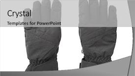  Presentation with pair - Presentation featuring lost ground - pair of red glows background and a  colored foreground