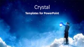  Presentation with lost - Beautiful theme featuring lost-in-darkness-mixed-media backdrop and a black colored foreground