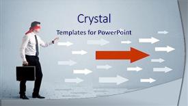  Presentation with lost people - Theme having lost young sales person background and a lemonade colored foreground