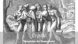  Presentation with angels - Amazing presentation design having lot-leaves-the-city backdrop and a gray colored foreground