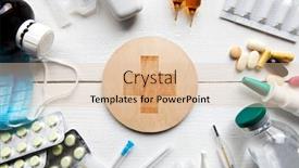  Presentation with drugs - Amazing slides having lot-of-different-drugs-pills backdrop and a lemonade colored foreground