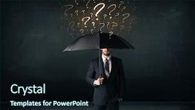  Presentation with swot analysis question mark word - Cool new PPT layouts with lot of drawn question mark backdrop and a wine colored foreground