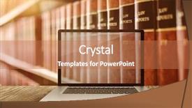  Presentation with report - Beautiful PPT layouts featuring lot of law report backdrop and a coral colored foreground