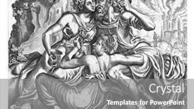  Presentation with tree - Slide set enhanced with lot-sits-under-a-tree background and a gray colored foreground