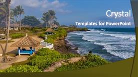  Presentation with ubud bali indonesia sep 5 - Presentation theme having lot temple in bali indonesia background and a teal colored foreground
