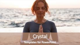  Presentation with strong - Colorful presentation theme enhanced with loto - image of strong young fitness backdrop and a  colored foreground