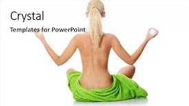  Presentation with woman nude erotic - Amazing presentation having loto - young beautiful nude blond woman backdrop and a  colored foreground