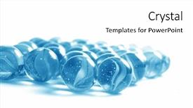  Presentation with marbles - Cool new presentation theme with lots of colourful glass marbles backdrop and a white colored foreground
