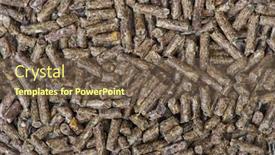  Presentation with texture - Amazing presentation having lots-of-dry-grass-pellets backdrop and a violet colored foreground