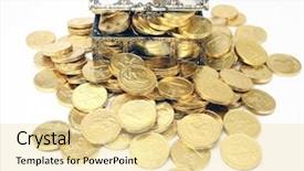  Presentation with treasure gold - Theme enhanced with lots of gold background and a blonde colored foreground