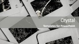  Presentation with slides - Presentation consisting of lots of old slides with retro images background and a gray colored foreground