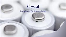  Presentation with batteries - Cool new presentation with aa batteries alkaline battery - lots of rechargeable batteries backdrop and a sky blue colored foreground