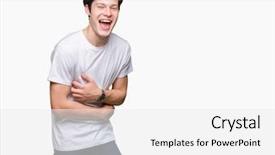  Presentation with crazy - PPT theme enhanced with loud because funny crazy joke background and a white colored foreground