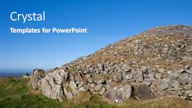  Presentation with ireland - Amazing PPT theme having loughcrew-cairn-t-county-meath backdrop and a teal colored foreground