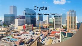  Presentation with louisiana - Colorful slides enhanced with new orleans louisiana usa downtown backdrop and a light blue colored foreground