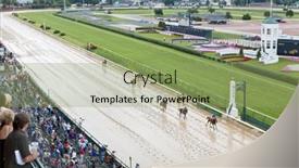  Presentation with race track - Cool new presentation with louisville-ky-june-18-stephen backdrop and a mint green colored foreground