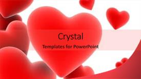 Presentation with hearts - Amazing PPT layouts having love affection - hearts and hearts backdrop and a red colored foreground