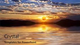  Presentation with blue orange - PPT layouts featuring  background and a  colored foreground