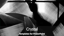  Presentation with old photographs black and white - PPT layouts consisting of love blind - fashion beautiful young sexy woman background and a dark gray colored foreground