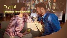  Presentation with good - Amazing presentation having love-couple-felling-good-together backdrop and a tawny brown colored foreground