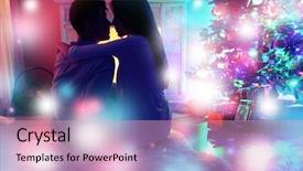  Presentation with love and care - Amazing presentation having love couple sitting on carpet backdrop and a lemonade colored foreground