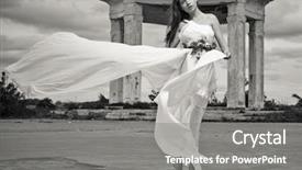  Presentation with dynamic - Presentation featuring love greek - dynamic image of a beautiful background and a gray colored foreground