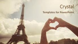  Presentation with love christ christian hands - Audience pleasing presentation consisting of love in paris - hands forming backdrop and a lemonade colored foreground