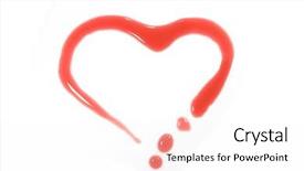  Presentation with jam - Cool new PPT theme with love jam isolated backdrop and a sky blue colored foreground