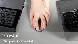  Presentation with together - Cool new presentation theme with horror behind the door backdrop and a dark gray colored foreground