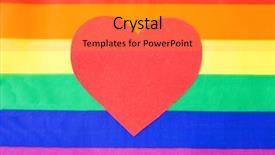  Presentation with rainbow pride - Beautiful PPT layouts featuring love life liberty - gay pride homosexual and lgbt backdrop and a  colored foreground