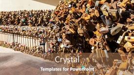  Presentation with loving hearts love heart candy - Slides featuring love-lock-in-pecs-baranya background and a tawny brown colored foreground