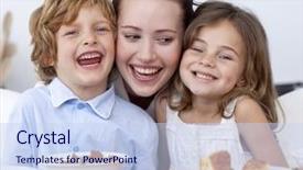  Presentation with breakfast children - Cool new theme with  backdrop and a  colored foreground