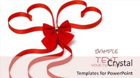  Presentation with love story - Beautiful PPT theme featuring love story - day valentine beautiful red heart backdrop and a lemonade colored foreground